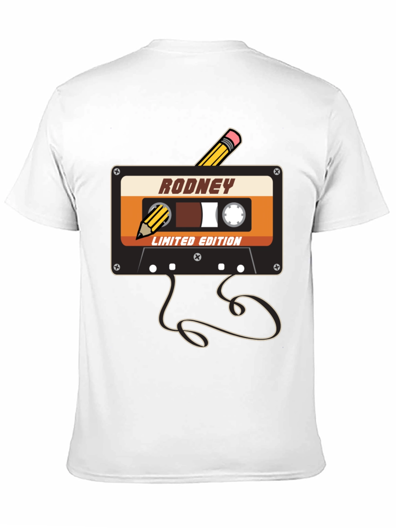 Rodney Limited Edition Cassette Tape T-Shirt