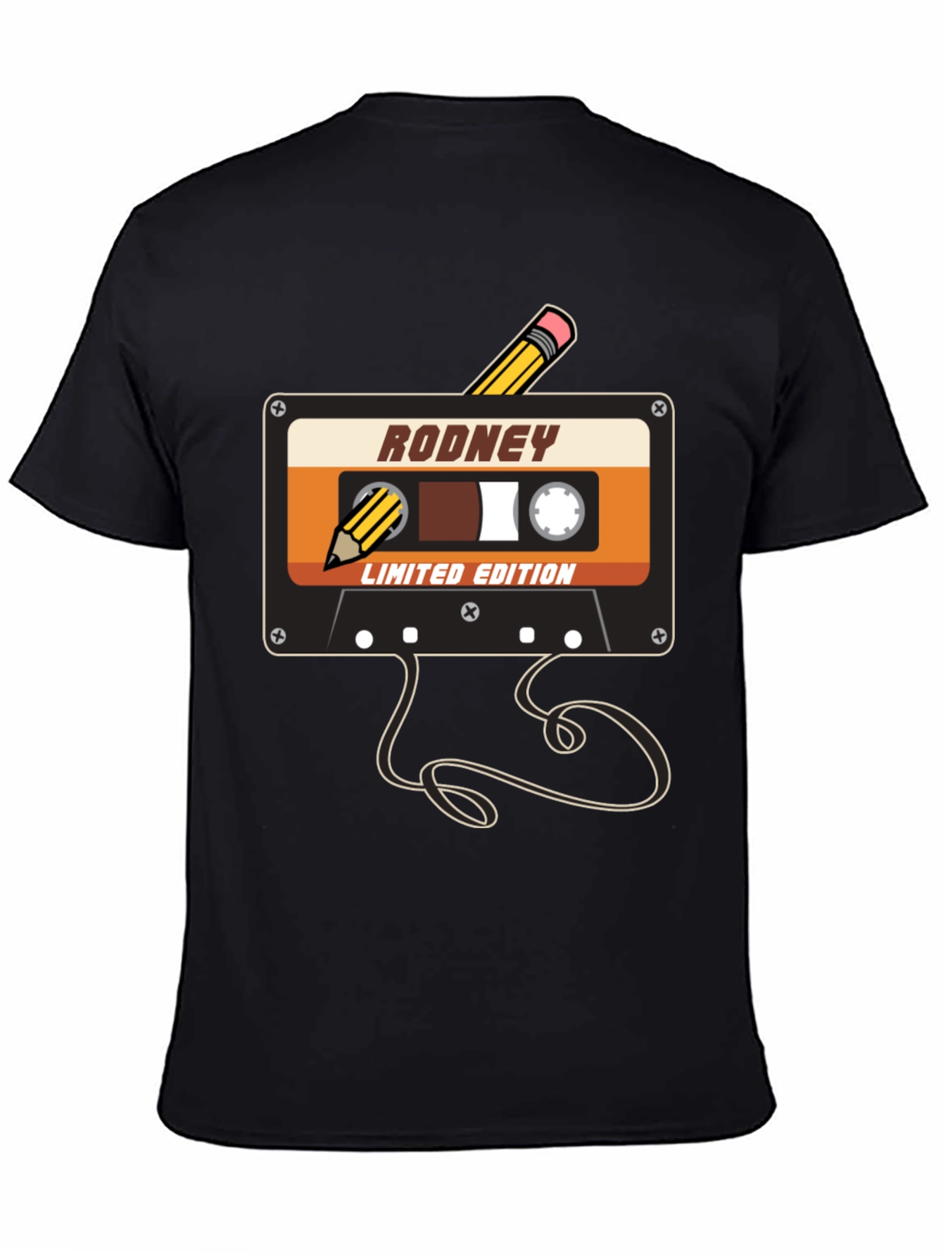 Rodney Limited Edition Cassette Tape T-Shirt