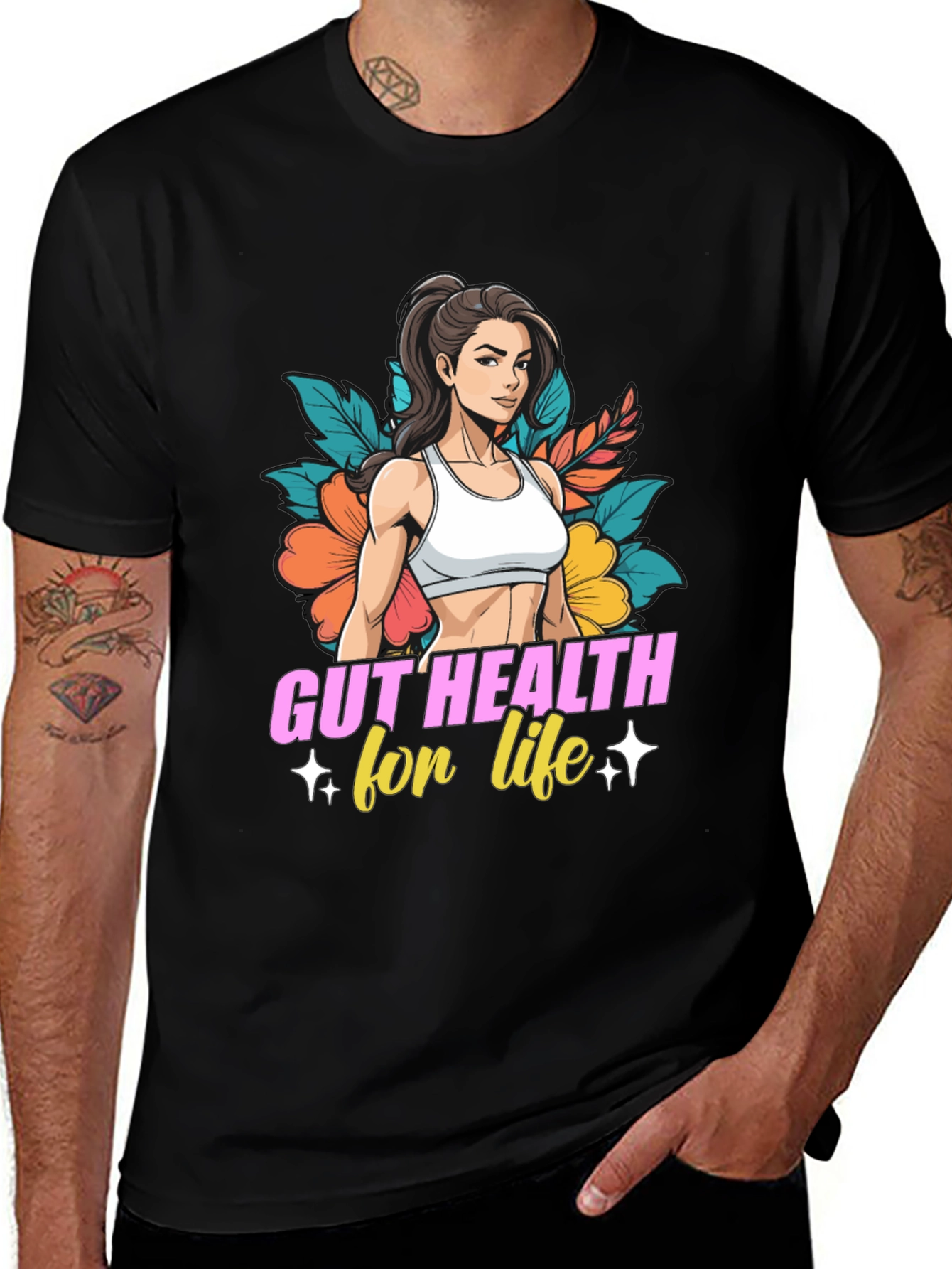 Gut Health for Life Graphic Tee