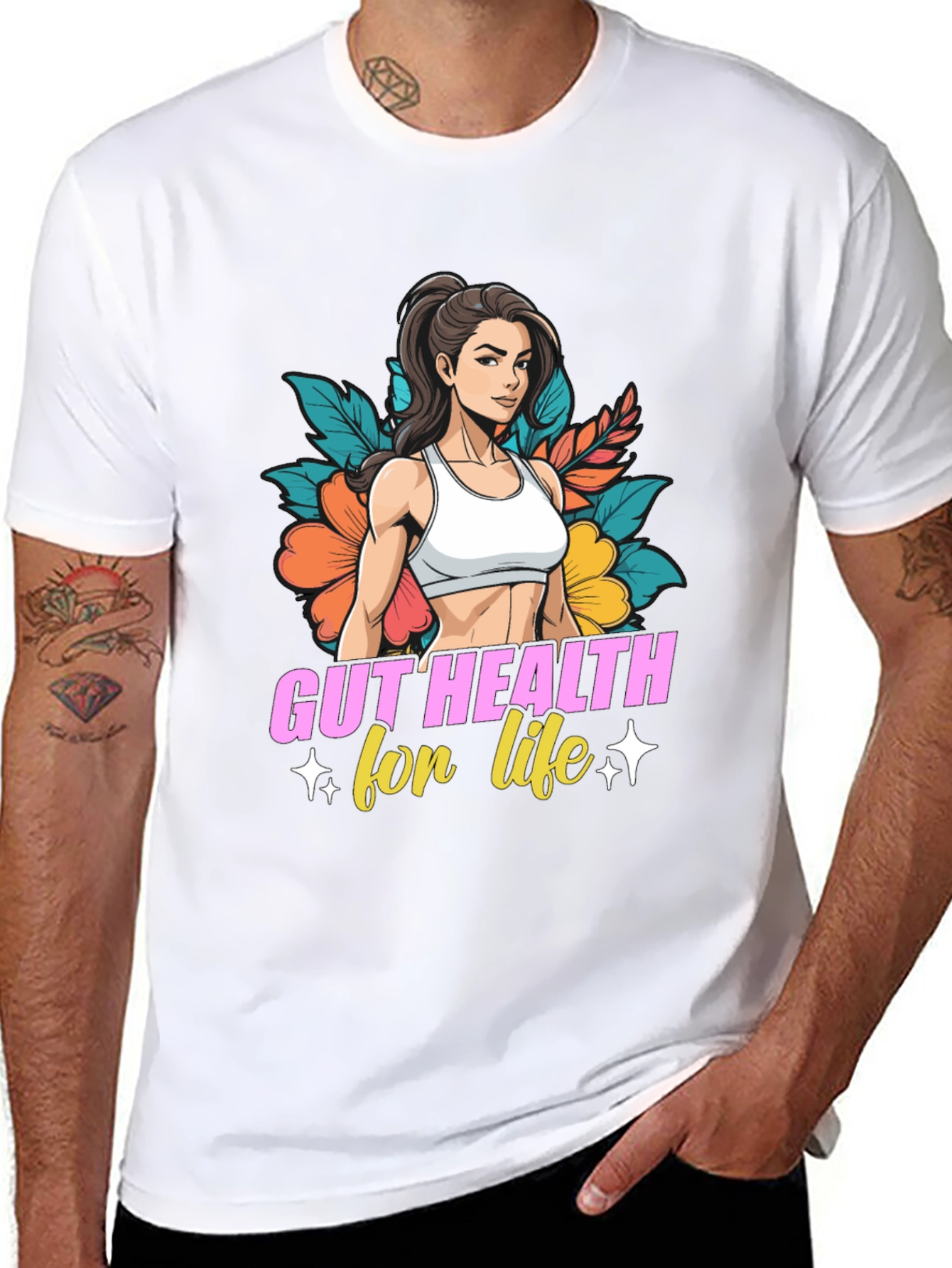 Gut Health for Life Graphic Tee