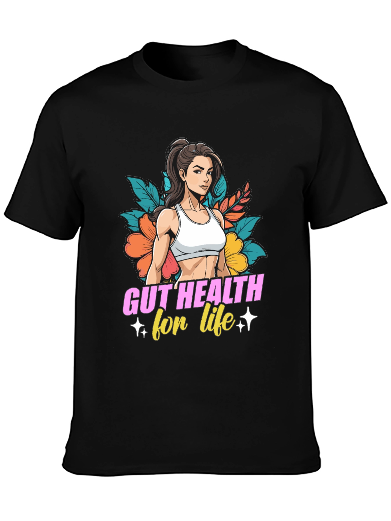 Gut Health for Life Graphic Tee