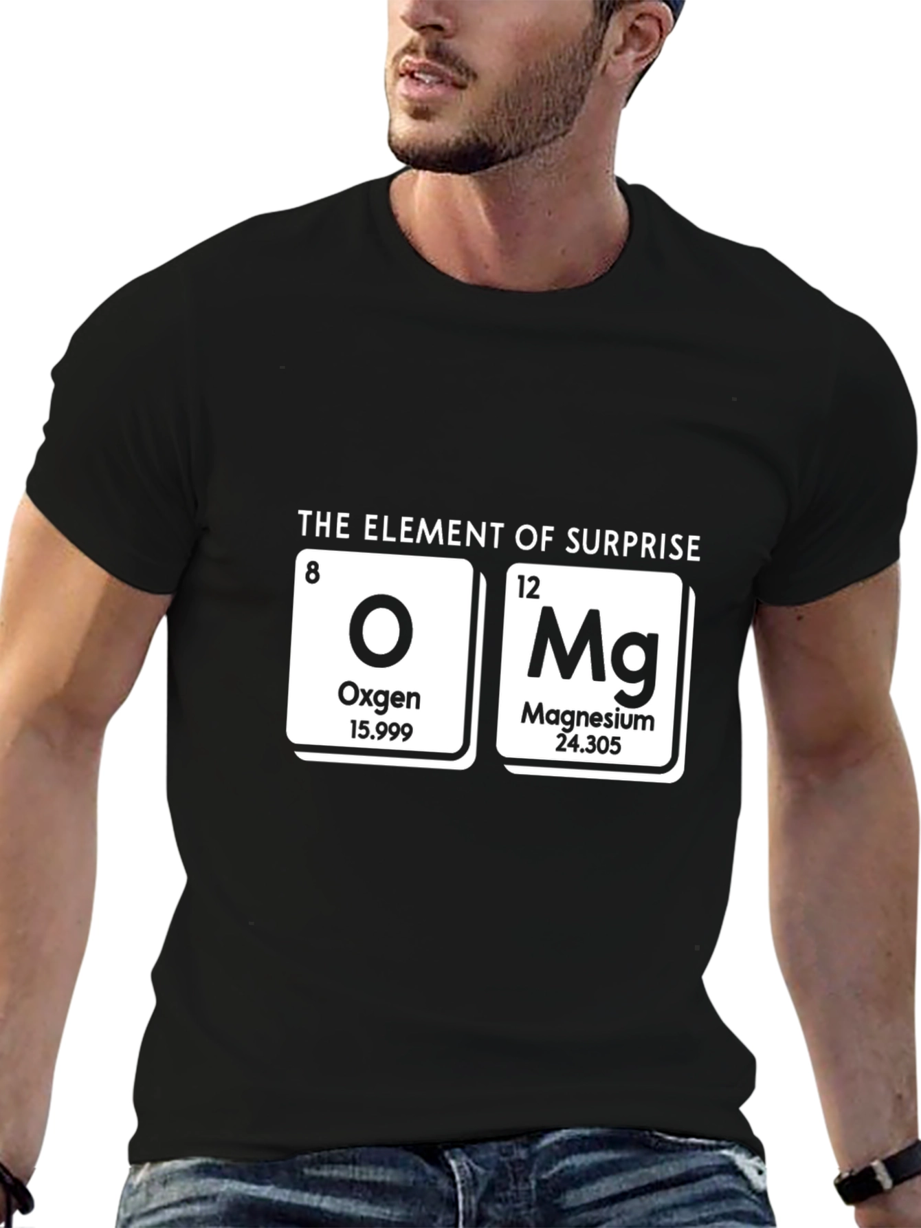 OMG Element of Surprise Graphic T-Shirt