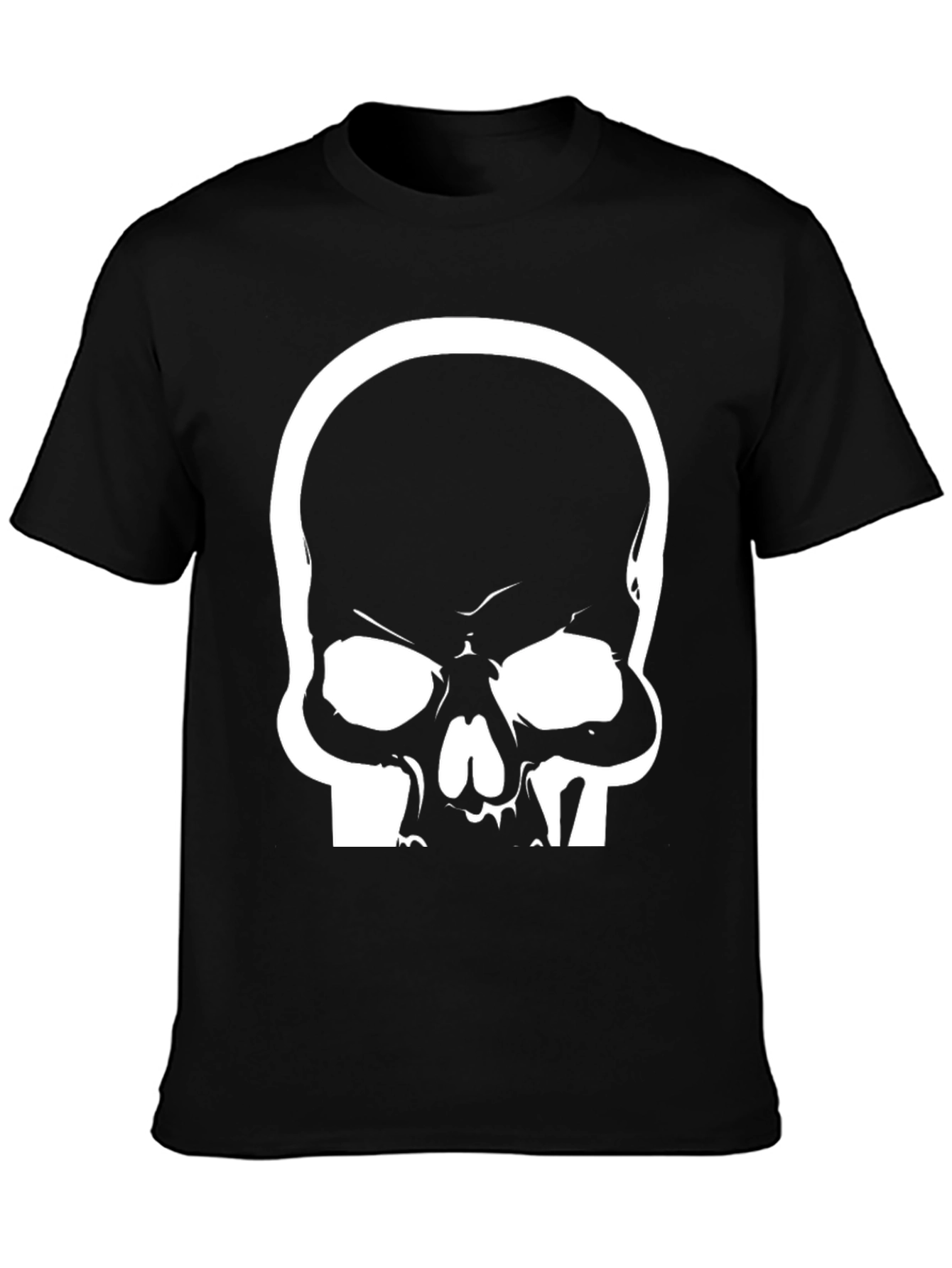Skull Graphic Black T-Shirt