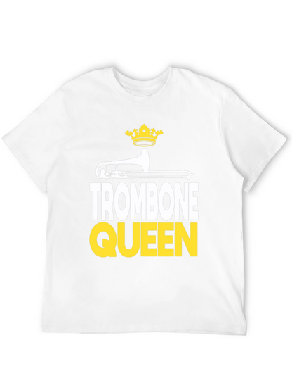 Trombone Queen Graphic Tee - Band Lover Apparel
