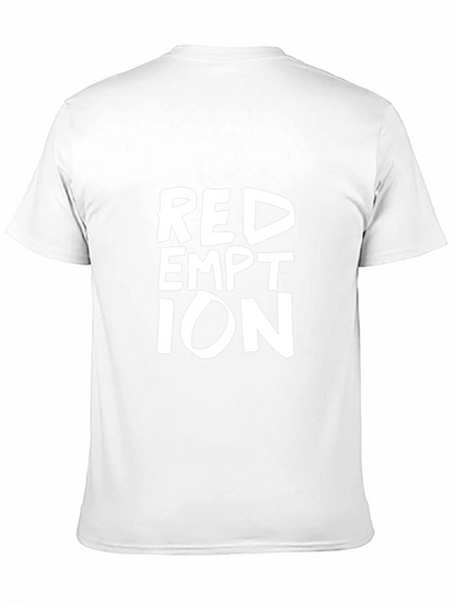 Redemption Graphic Print Black T-Shirt