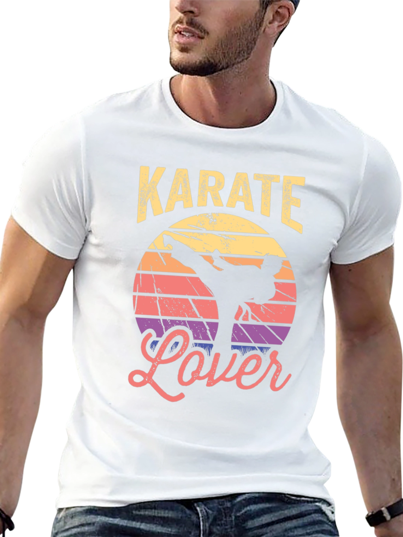 Karate Lover Retro T-Shirt