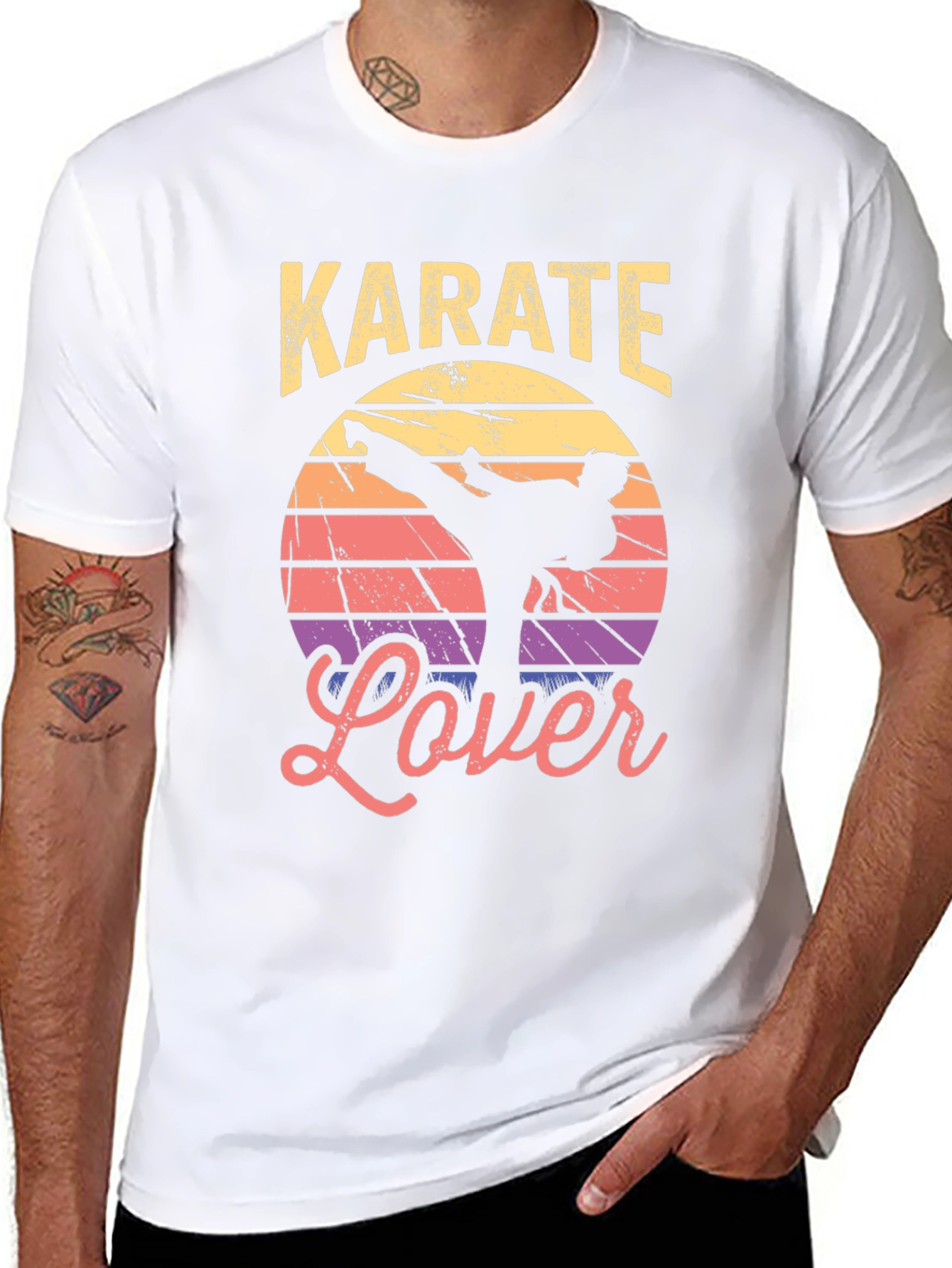 Karate Lover Retro T-Shirt