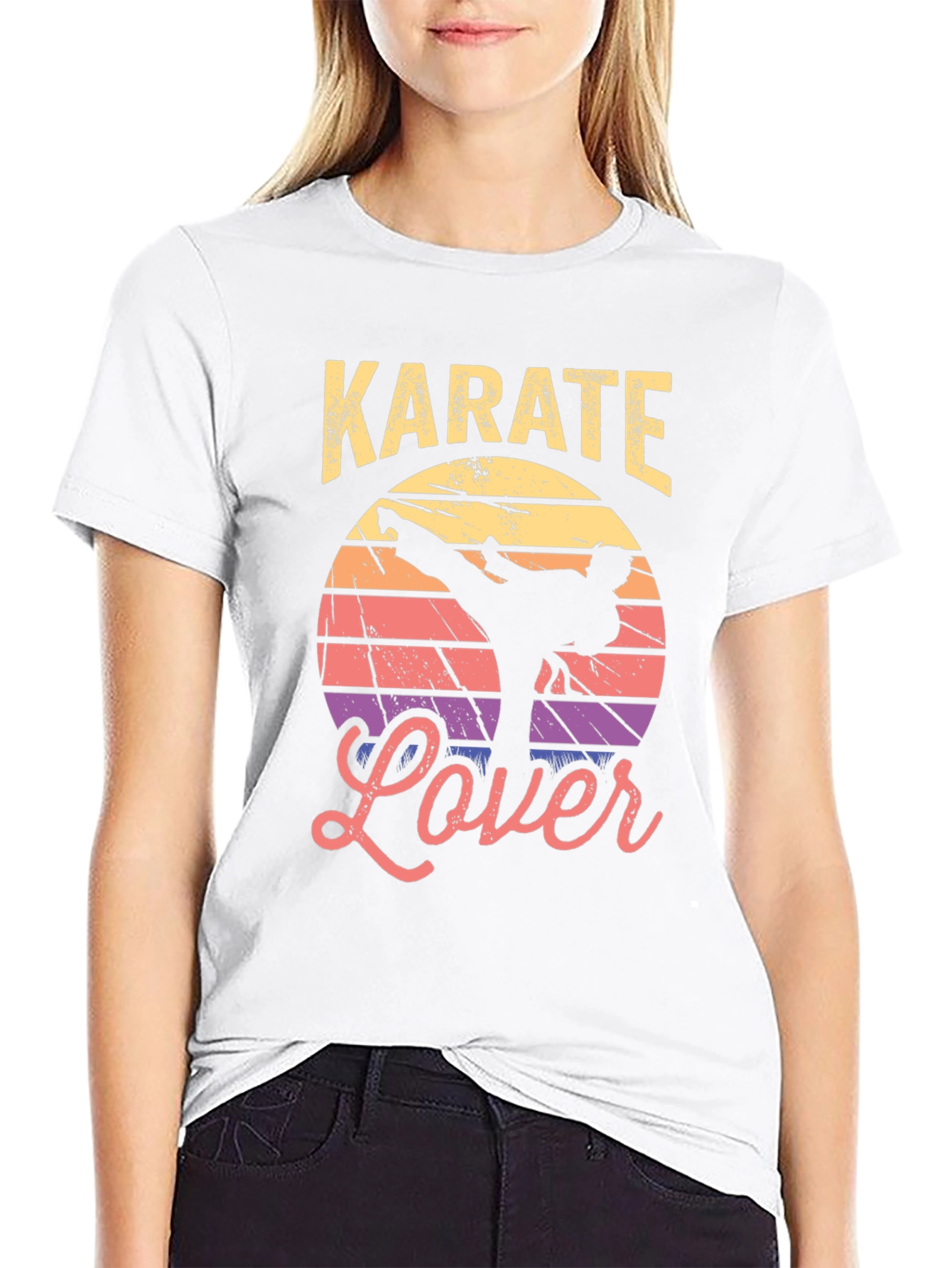 Karate Lover Retro T-Shirt