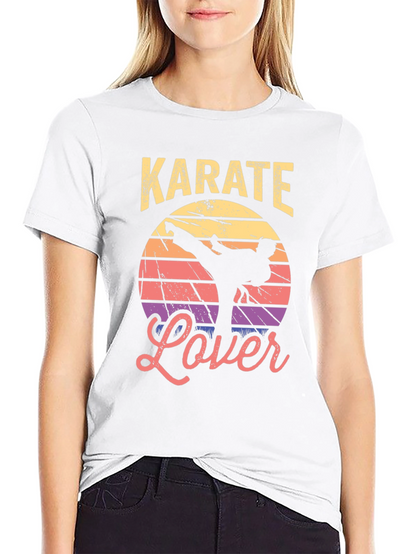 Karate Lover Retro T-Shirt