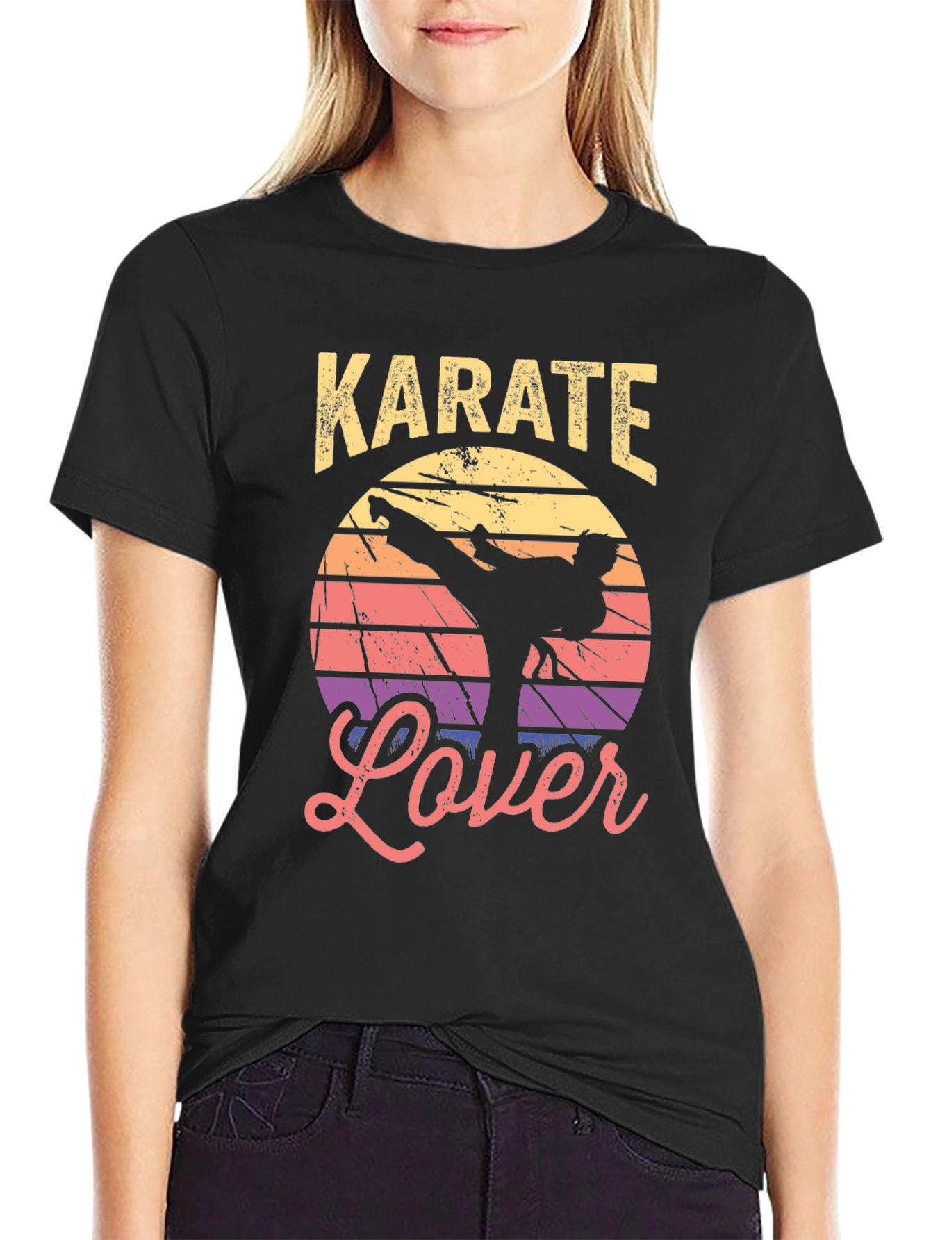 Karate Lover Retro T-Shirt