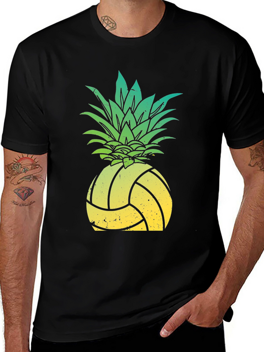 Pineapple Volleyball Graphic Tee - Unisex