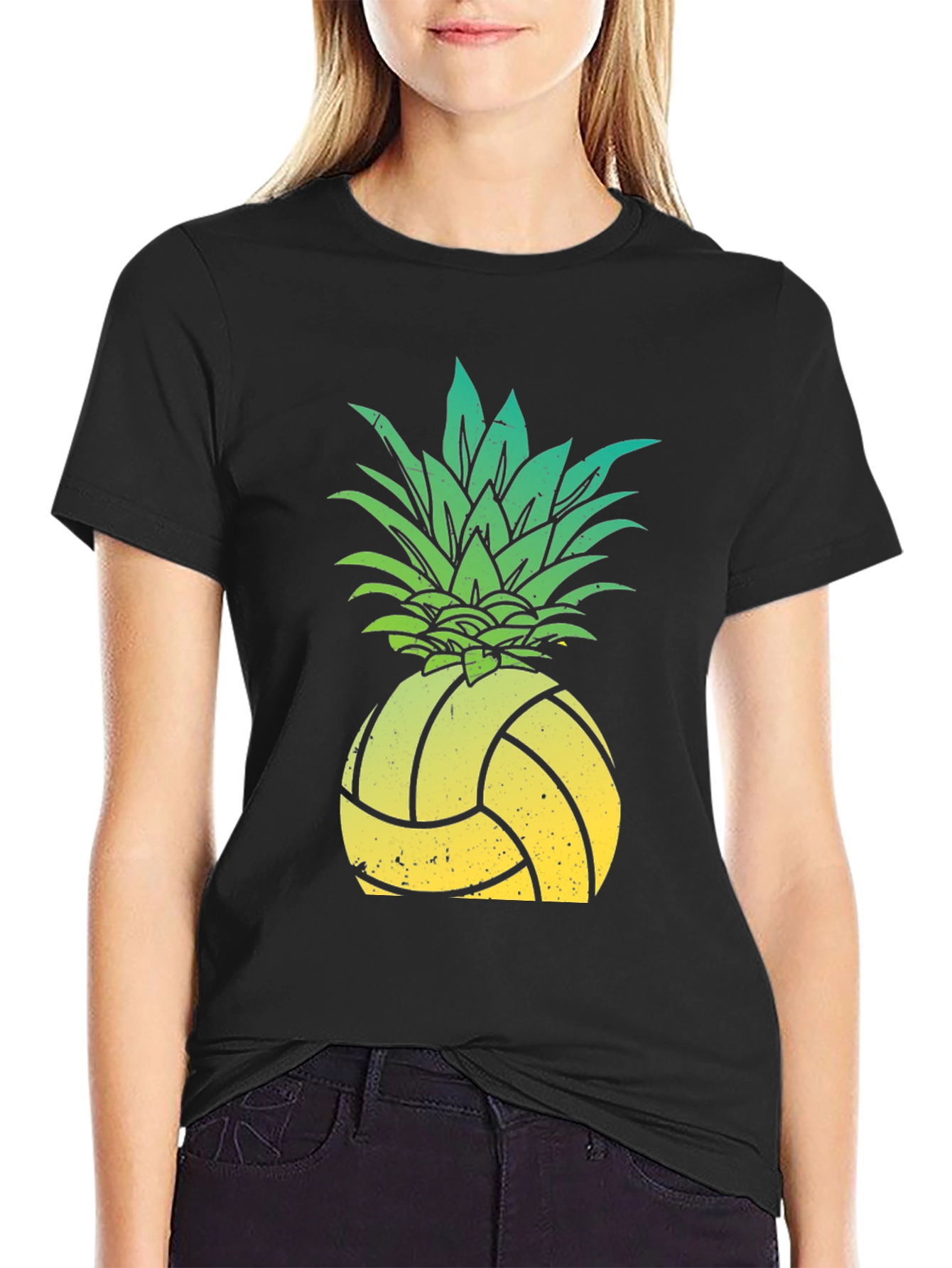Pineapple Volleyball Graphic Tee - Unisex