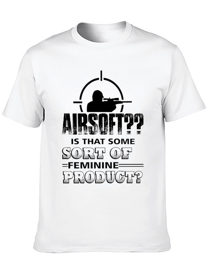 Airsoft Masculinity Graphic Tee