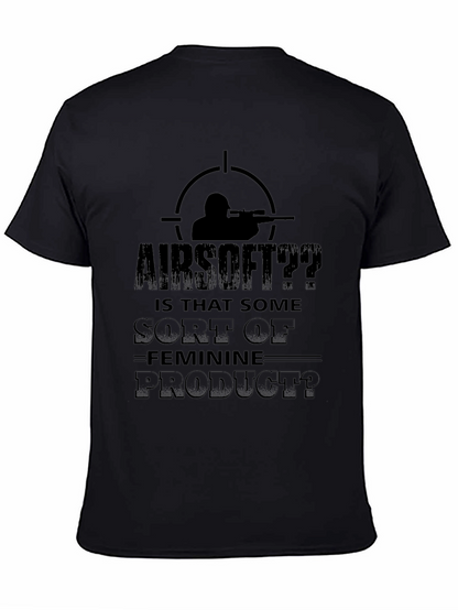 Airsoft Masculinity Graphic Tee