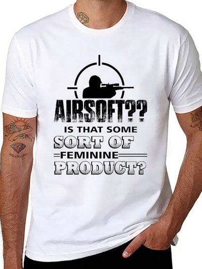Airsoft Masculinity Graphic Tee