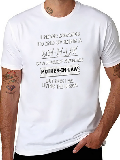 Son-In-Law Awesome Mother-In-Law T-Shirt
