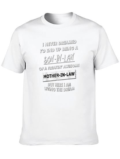 Son-In-Law Awesome Mother-In-Law T-Shirt