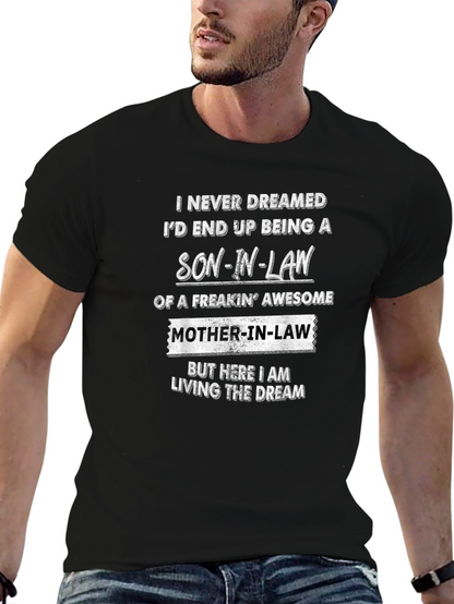 Son-In-Law Awesome Mother-In-Law T-Shirt