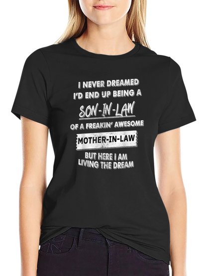 Son-In-Law Awesome Mother-In-Law T-Shirt