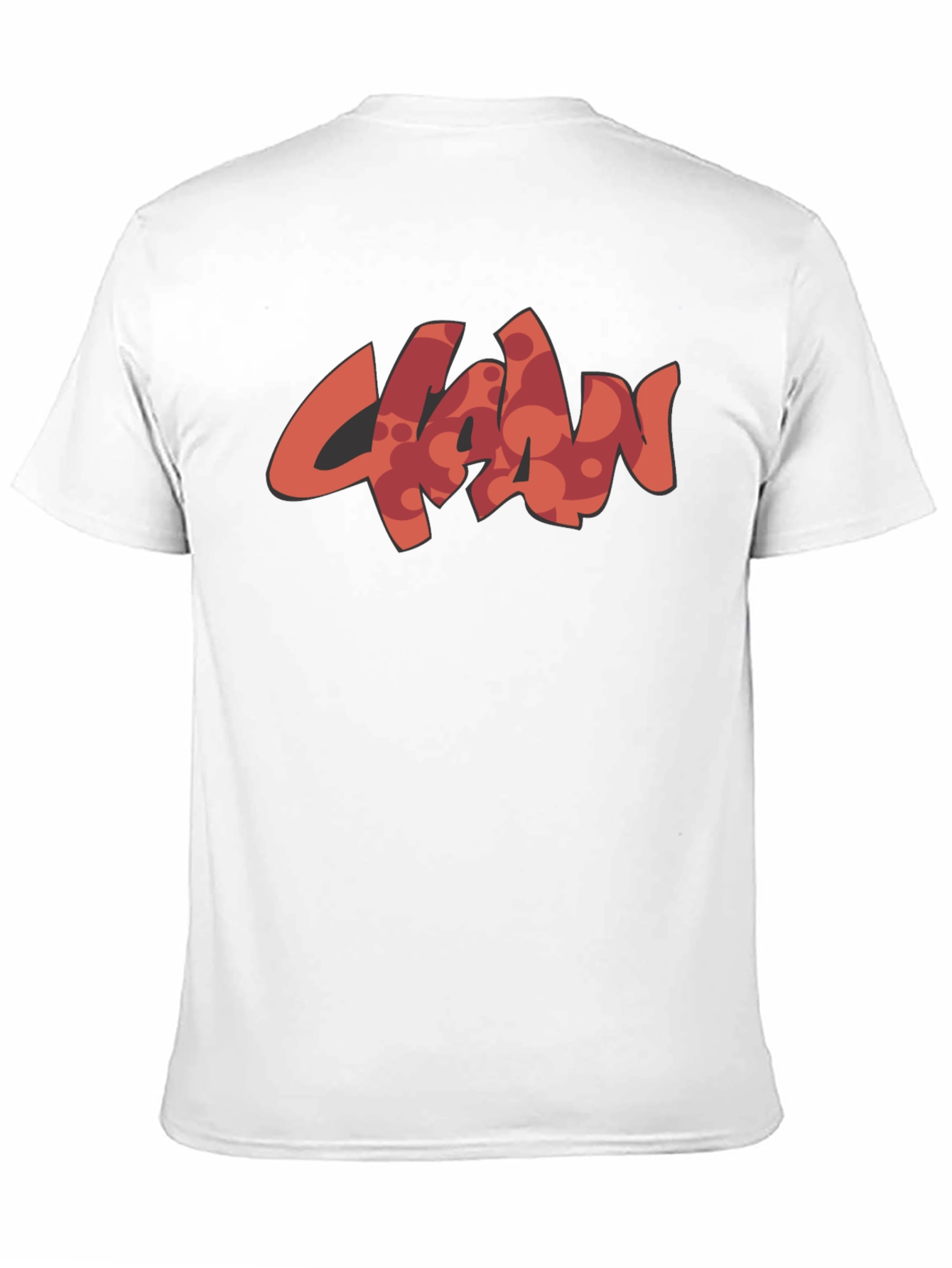 Stylish Black T-Shirt with Unique Graphic Design