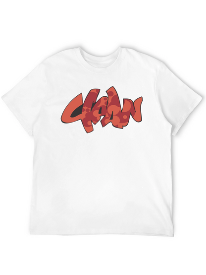 Stylish Black T-Shirt with Unique Graphic Design