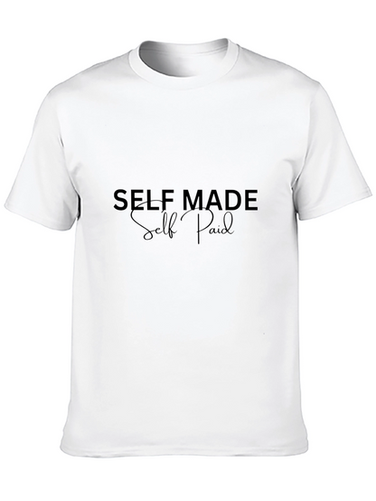 Self Made Paid Black Tee