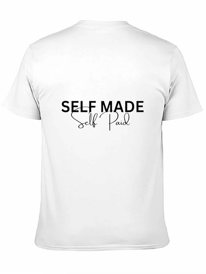 Self Made Paid Black Tee