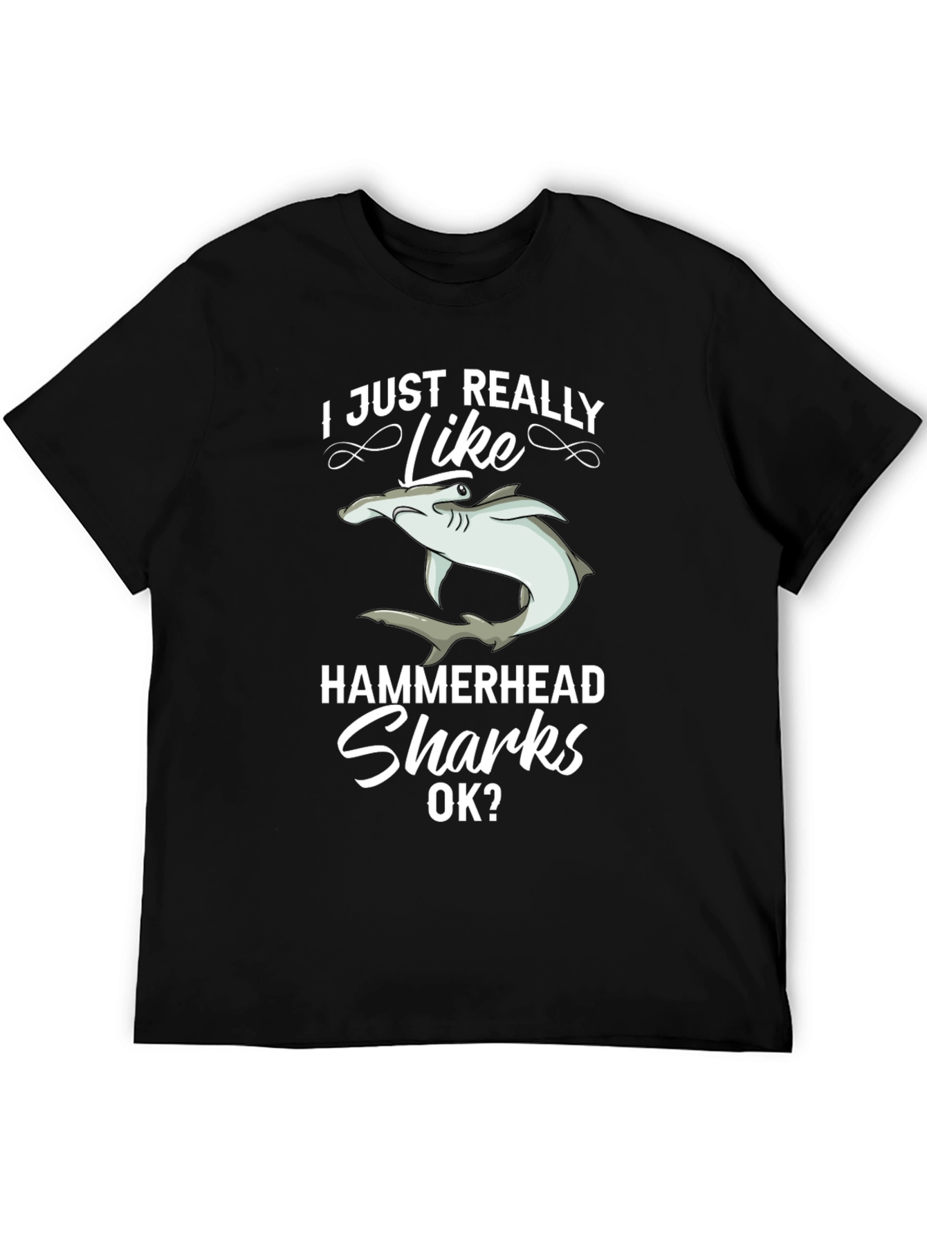 Hammerhead Shark Lover Graphic T-Shirt