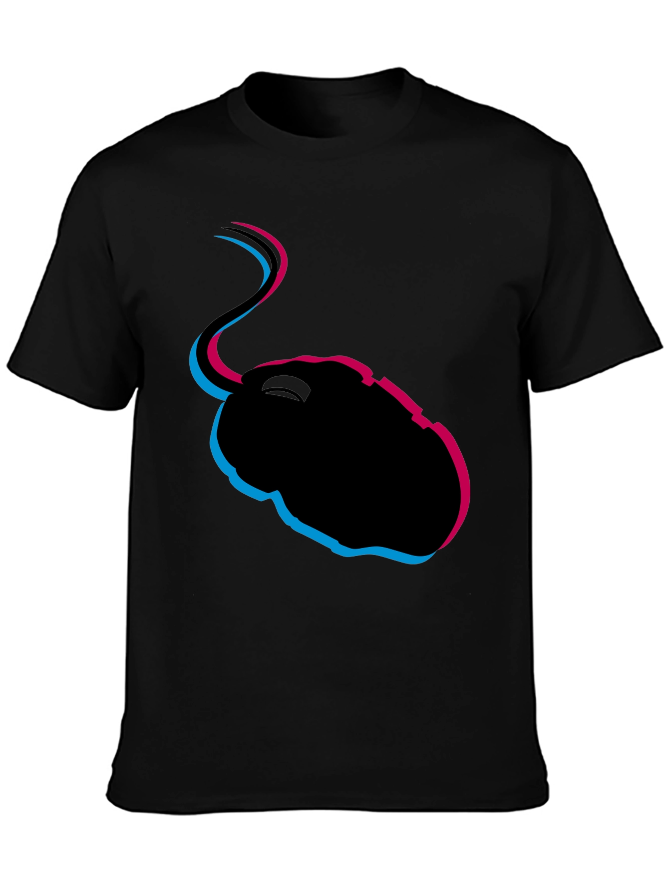Retro Mouse Graphic T-Shirt - Gamer Style