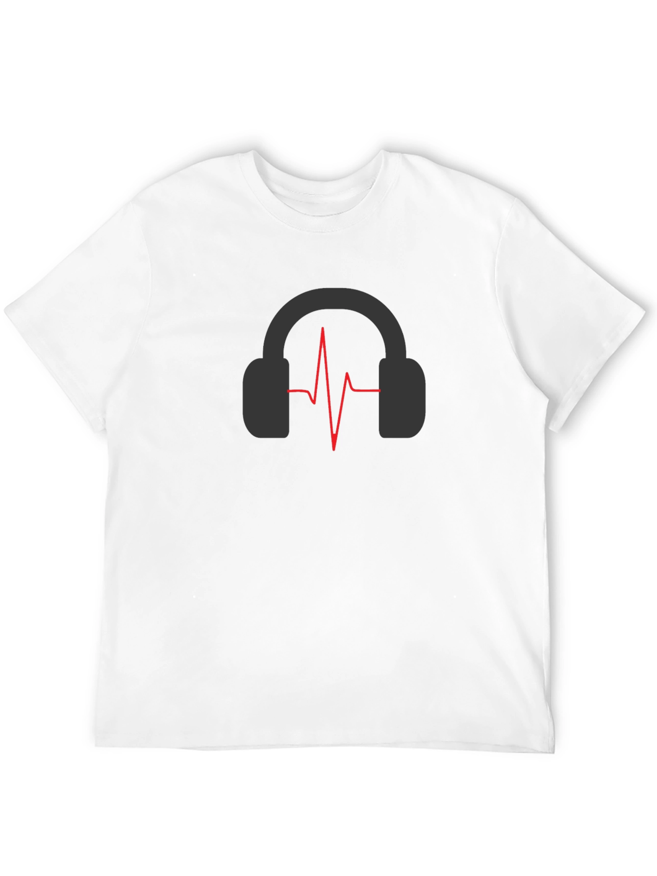 Headphones Pulse T-Shirt - Stylish Music Lover Tee