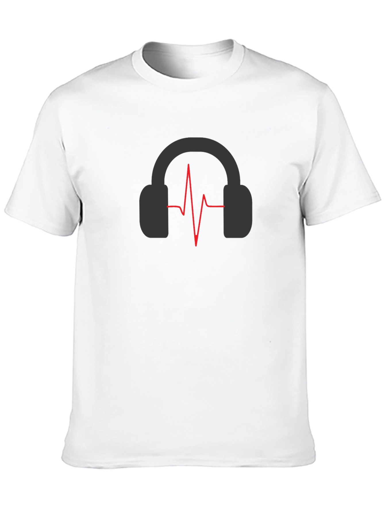 Headphones Pulse T-Shirt - Stylish Music Lover Tee