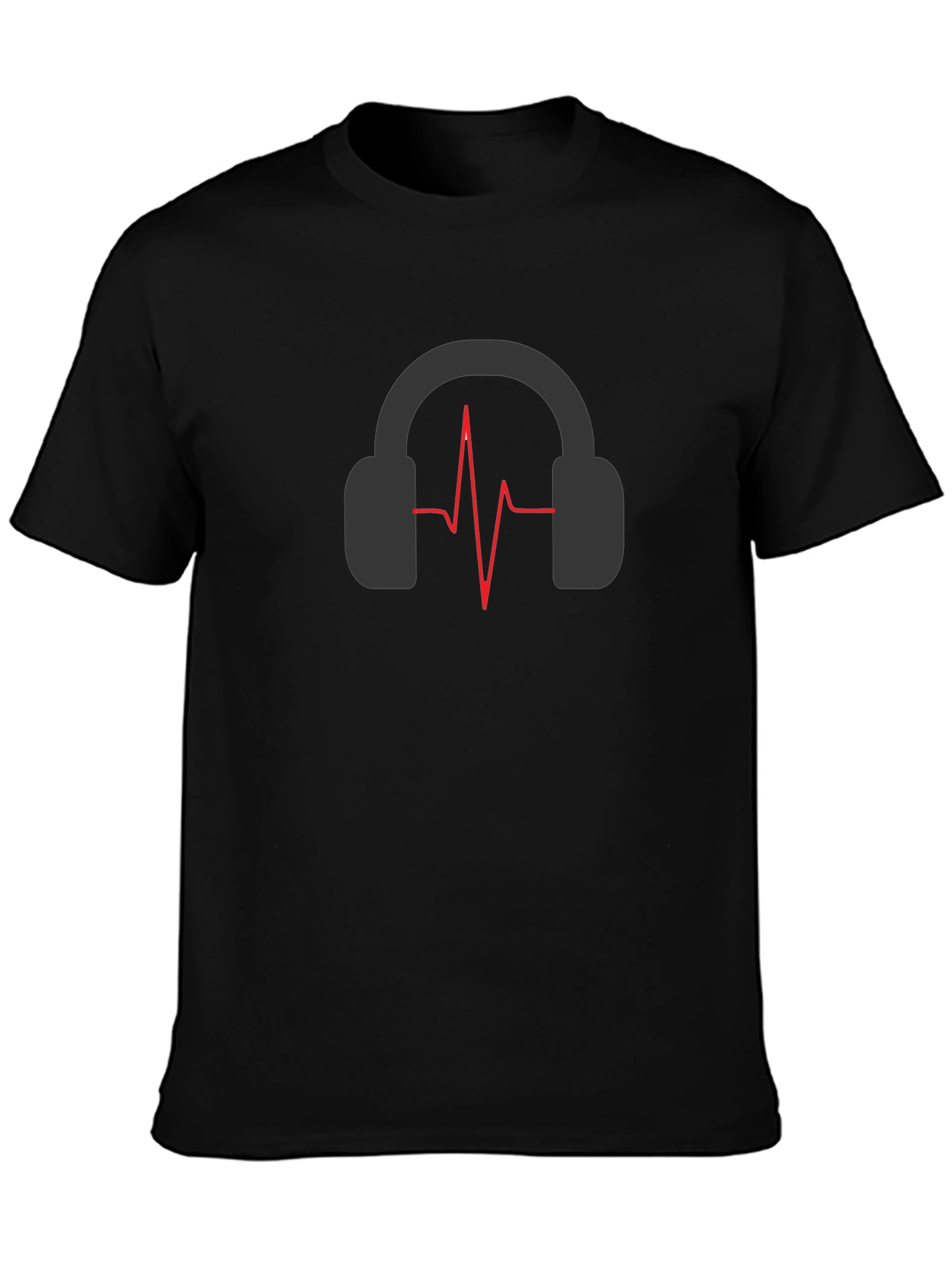 Headphones Pulse T-Shirt - Stylish Music Lover Tee