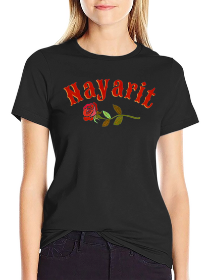 Nayarit Rose Graphic T-Shirt