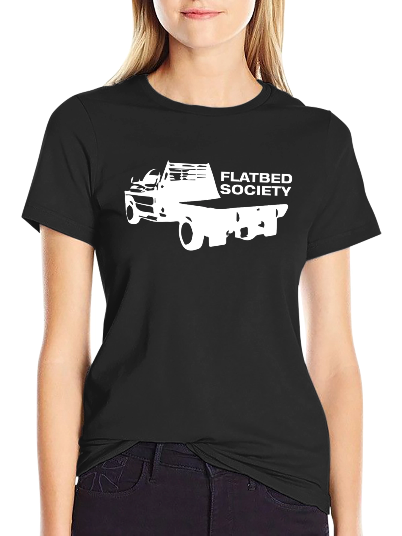 Flatbed Society Graphic Tee - Black