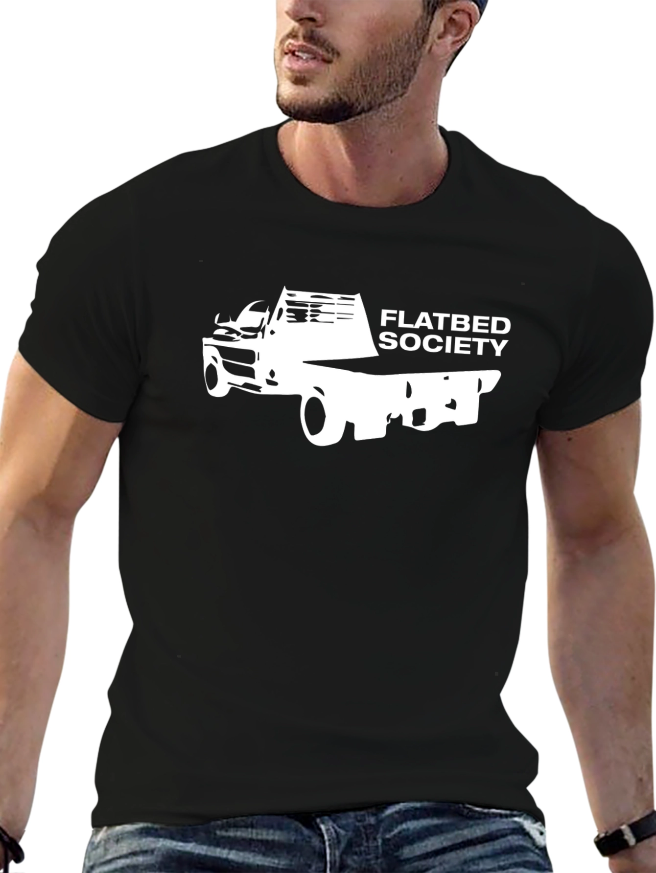 Flatbed Society Graphic Tee - Black