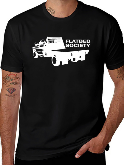 Flatbed Society Graphic Tee - Black