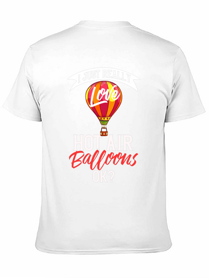 I Love Hot Air Balloons Graphic T-Shirt