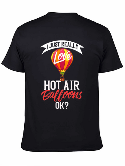 I Love Hot Air Balloons Graphic T-Shirt