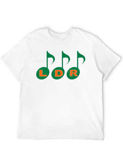 Musical LDR Graphic Tee - Black Cotton T-Shirt