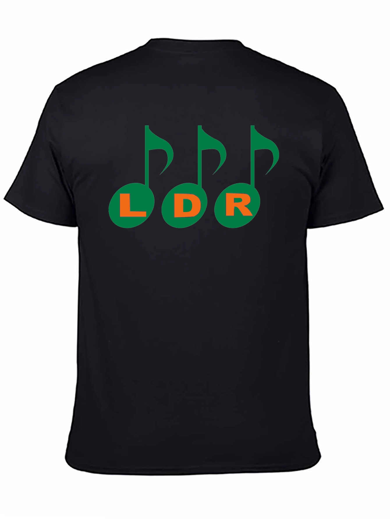 Musical LDR Graphic Tee - Black Cotton T-Shirt