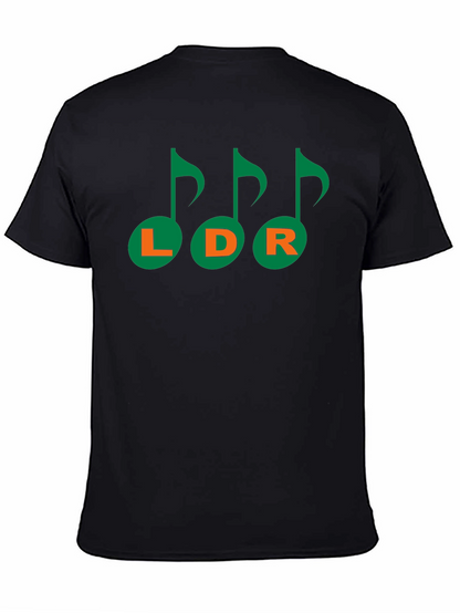 Musical LDR Graphic Tee - Black Cotton T-Shirt