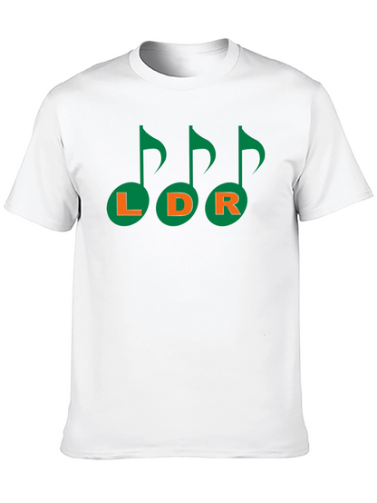 Musical LDR Graphic Tee - Black Cotton T-Shirt