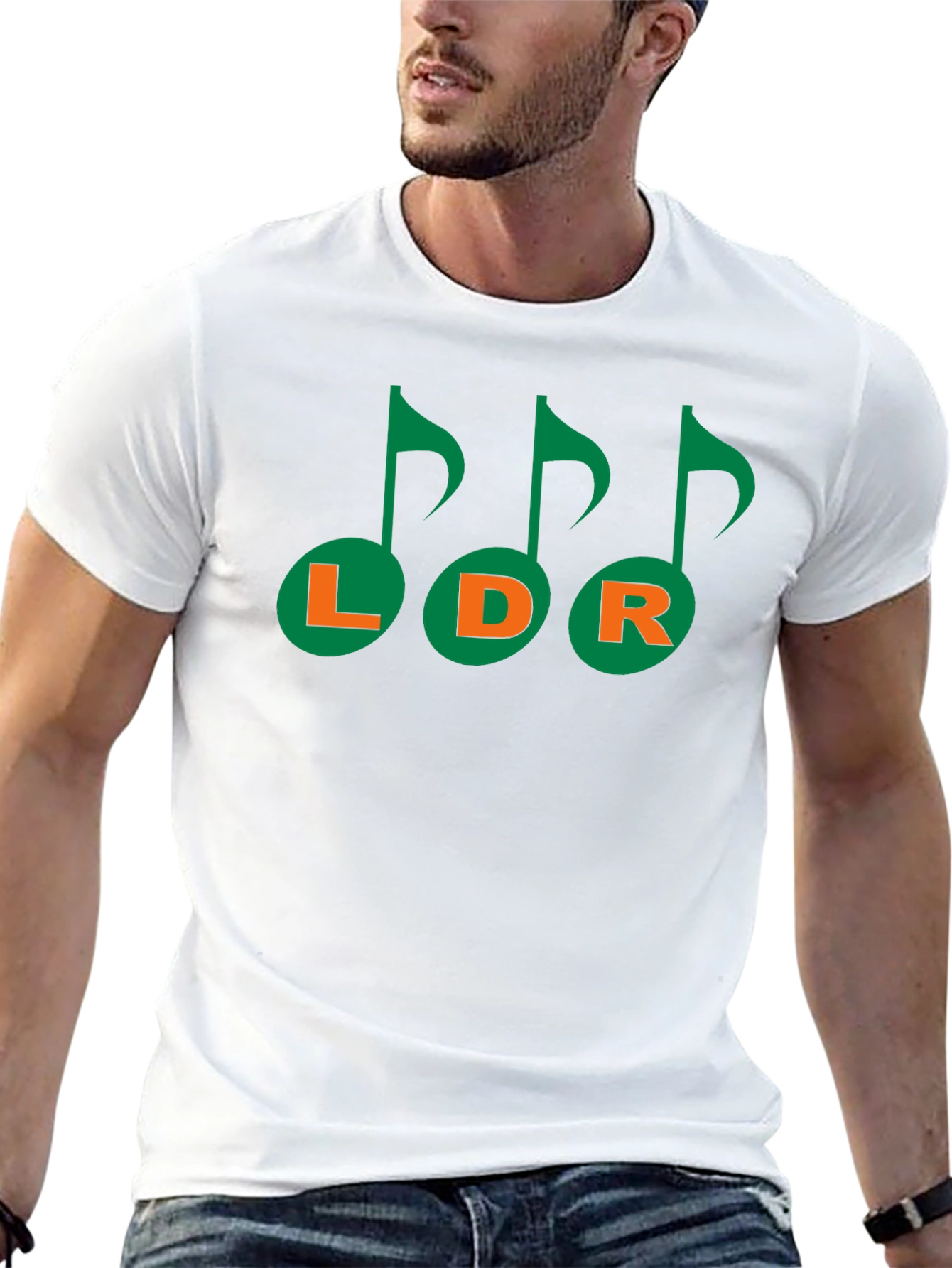 Musical LDR Graphic Tee - Black Cotton T-Shirt