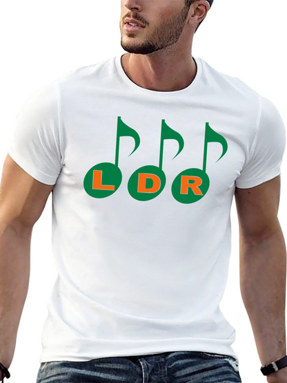 Musical LDR Graphic Tee - Black Cotton T-Shirt