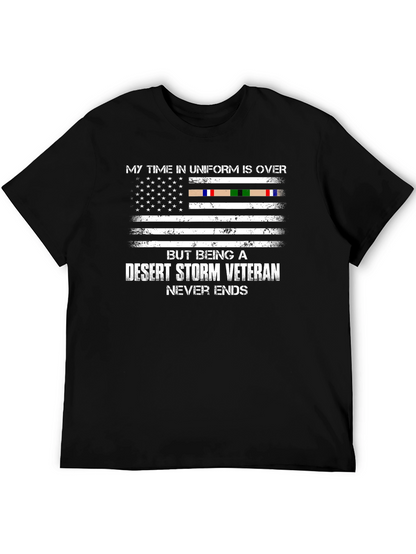 Desert Storm Veteran T-Shirt - Military Pride Tee