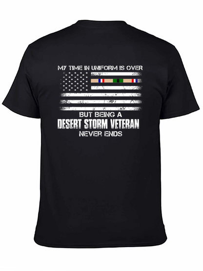 Desert Storm Veteran T-Shirt - Military Pride Tee