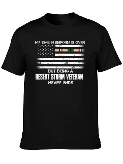 Desert Storm Veteran T-Shirt - Military Pride Tee