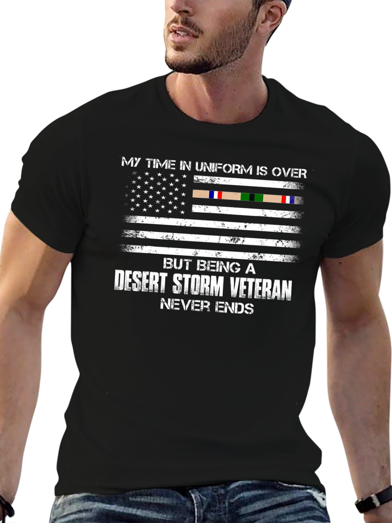 Desert Storm Veteran T-Shirt - Military Pride Tee