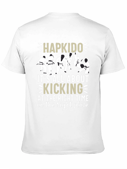 Hapkido Kicking T-Shirt - Martial Arts Design
