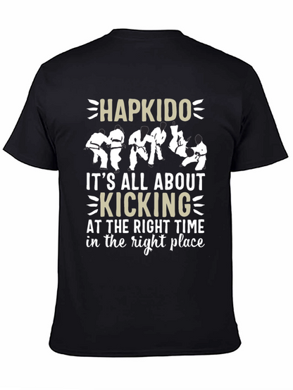 Hapkido Kicking T-Shirt - Martial Arts Design